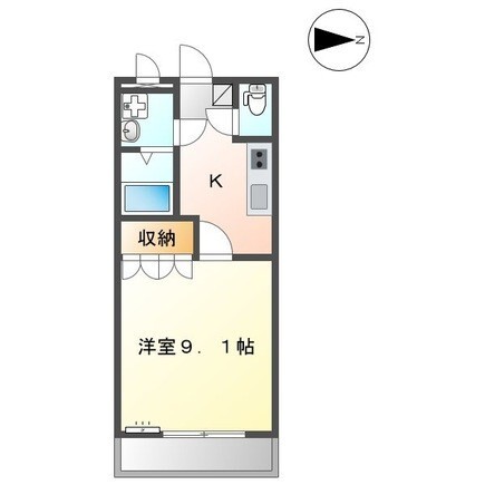 知多郡阿久比町大字草木のアパートの間取り