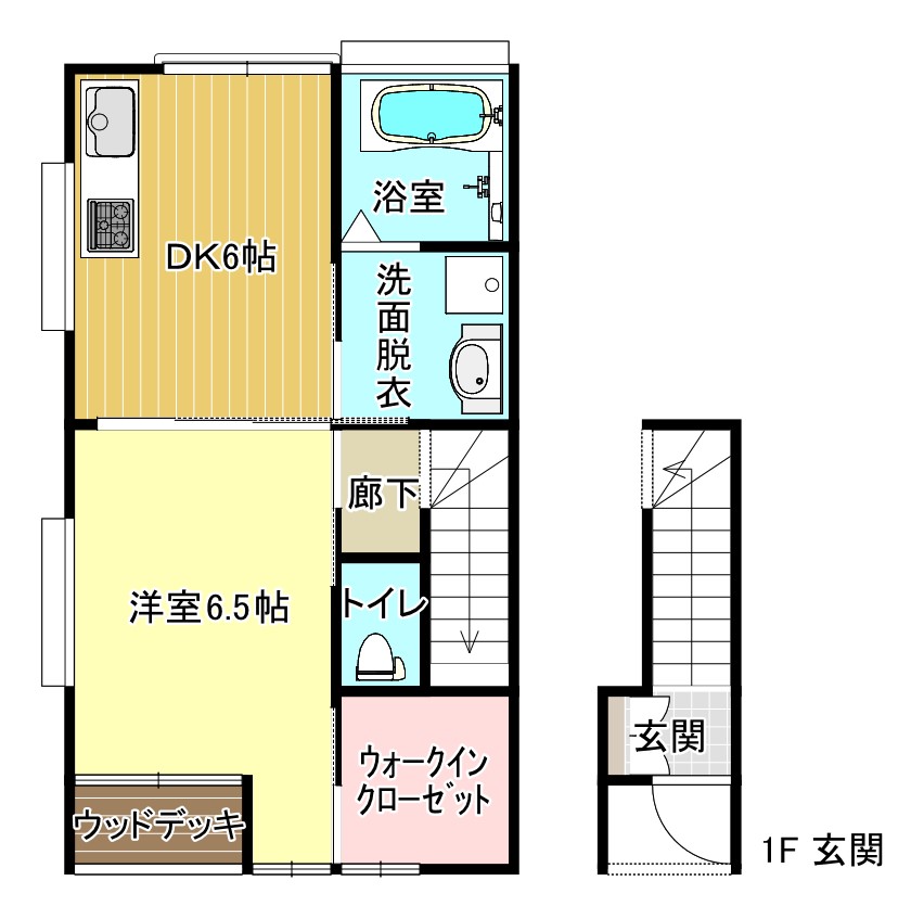 ペティーコーポみつばIVの間取り