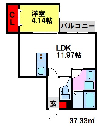 Br上古賀の間取り