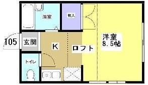 パレス東名IIIの間取り