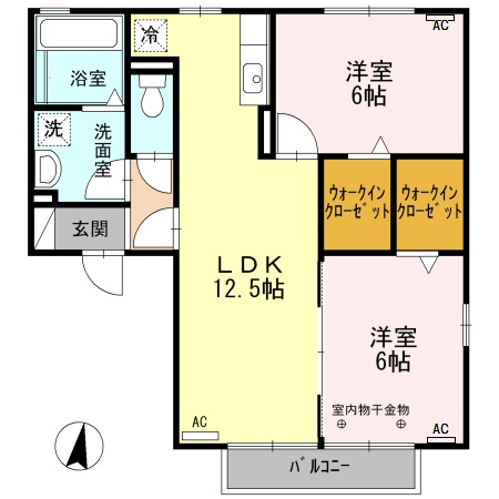 パストラルの間取り