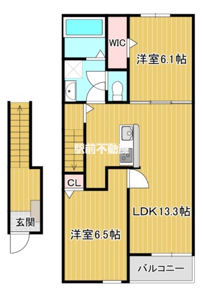 フィールドタウンの間取り