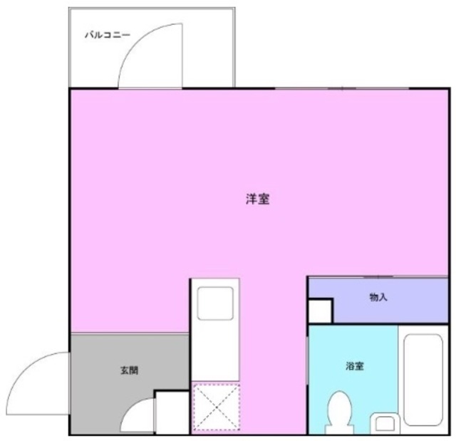 メゾンソレイユの間取り