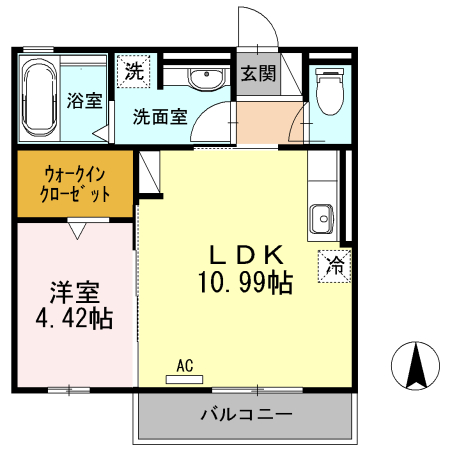 フェリーチェの間取り