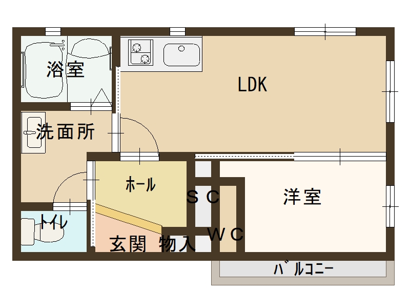 行田アクアの間取り