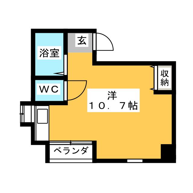 トキコーポの間取り