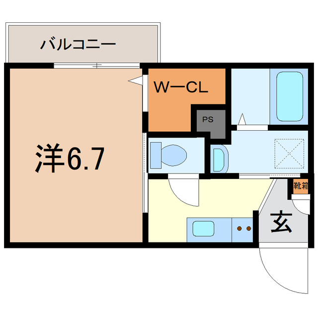 【アール柚木の間取り】