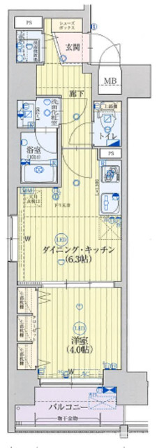 ベラジオ京都梅小路の間取り