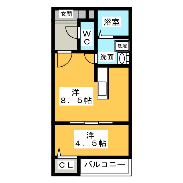 ロ・ハス八事東の間取り