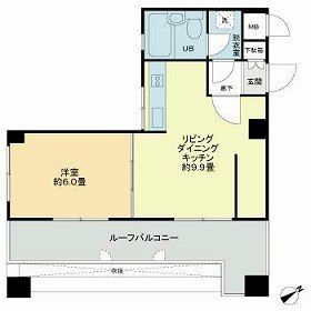 ライオンズマンション泉崎第２の間取り