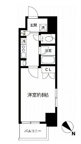 町田市原町田のマンションの間取り