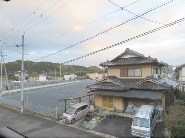 【綾部市青野町のアパートの眺望】