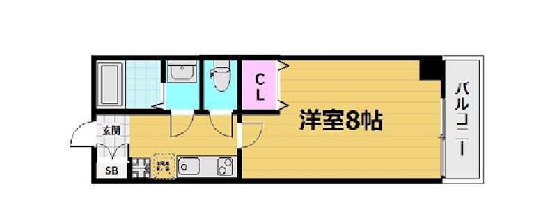 MADOPORTE千本寺之内の間取り