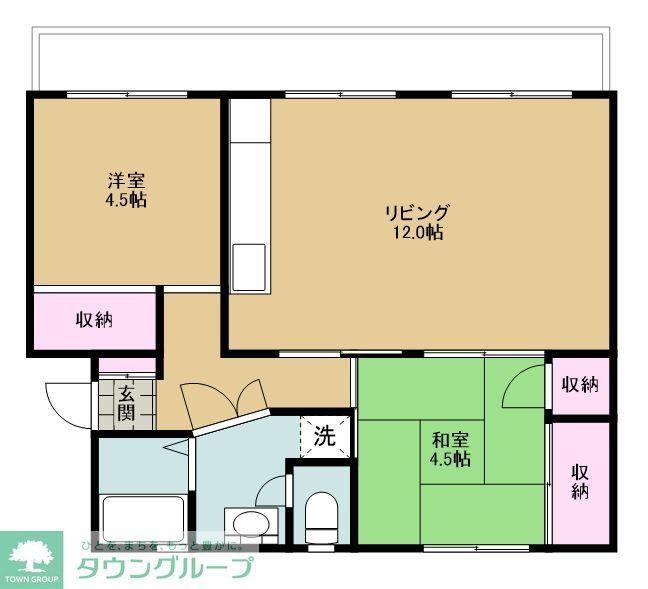 さいたま市西区大字西遊馬のマンションの間取り