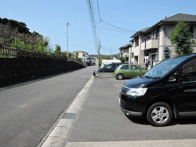 【パークサイドハイツ　Ｄ棟の駐車場】