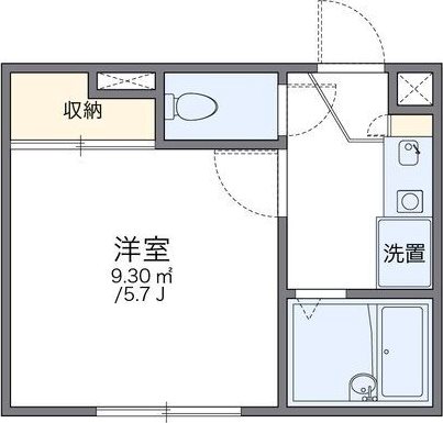 レオパレス藤ノ森の間取り