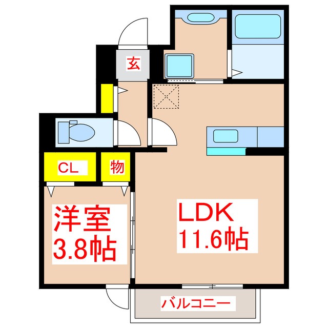 ボナールの間取り