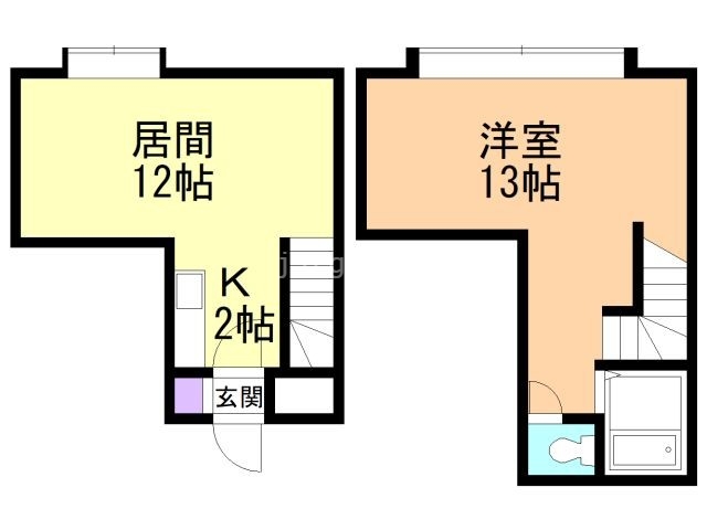 月寒原レジデンスの間取り