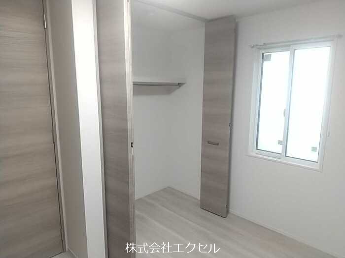 収納　クローゼットです。