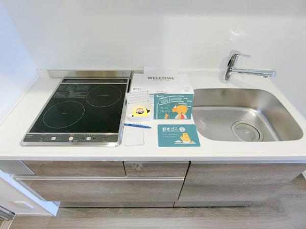 キッチン　★２０２５年新築♪★長野駅徒歩１０分★都市ガス仕様★