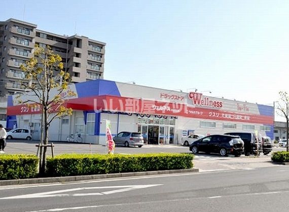 ドラックストア　ドラッグストアウェルネス 出雲駅北店（ドラッグストア）まで493m