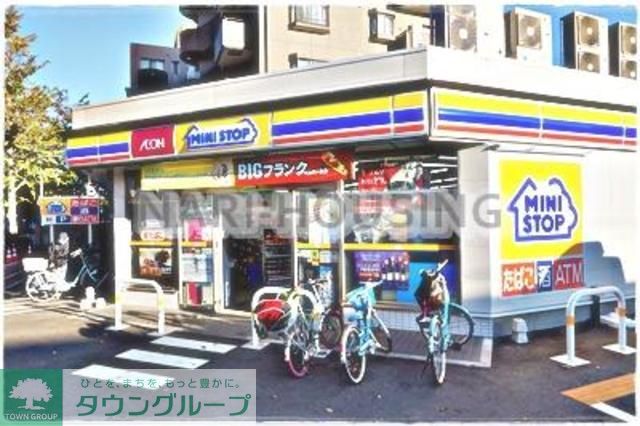 コンビニ　ミニストップ国立さくら通り店（コンビニ）まで200m