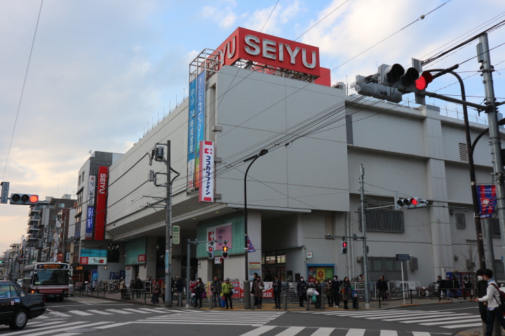 スーパー　西友調布店（スーパー）まで417m