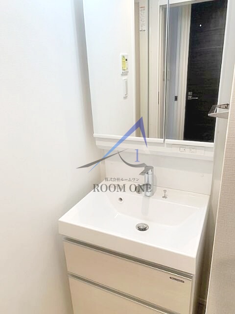 洗面設備　洗面台です。