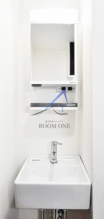 洗面設備　洗面台です。