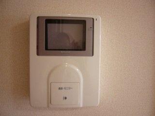 セキュリティ　モニターフォンでセキュリティばっちり！