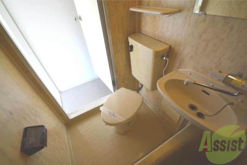 トイレ　掃除が楽にできますね