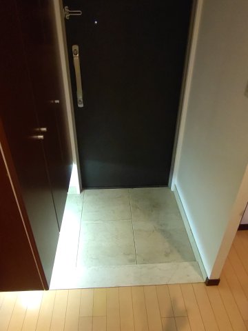 玄関　落ち着いた玄関です