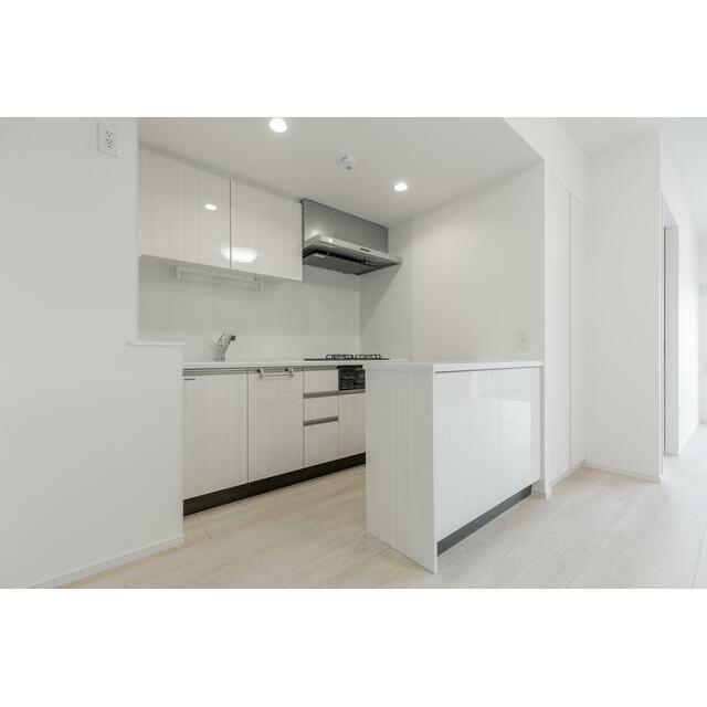 キッチン　Bタイプ2023年5月撮影 同タイプ502号室の写真です。