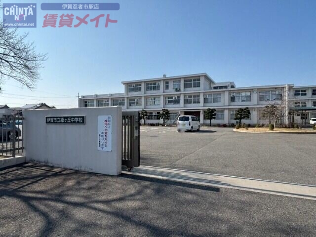 中学校　伊賀市立緑ヶ丘中学校（中学校）まで719m