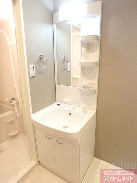 洗面設備　同メーカー施工例