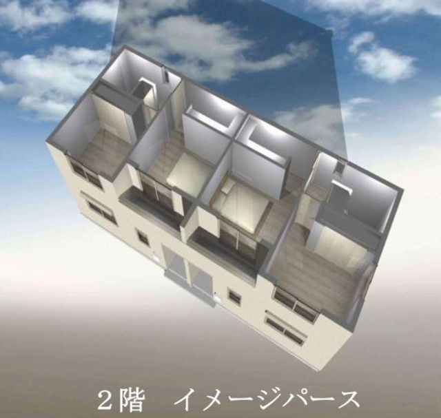 その他　２階パース（鳥観図）