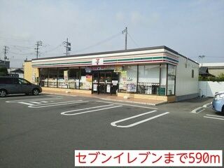 コンビニ　セブン-イレブン いわき佐糠町（コンビニ）まで590m