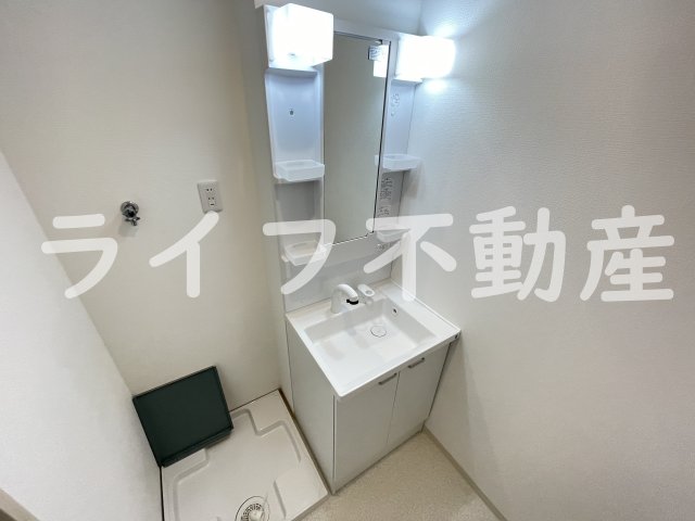 洗面設備　独立洗面化粧台付き