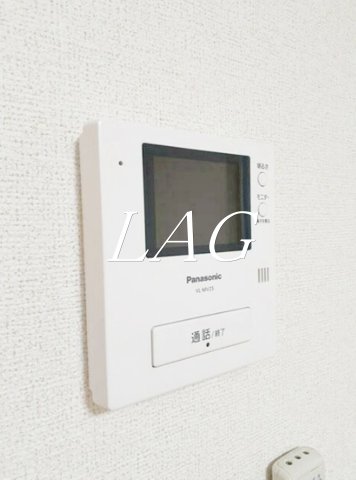 セキュリティ　モニター付きインターフォンです。