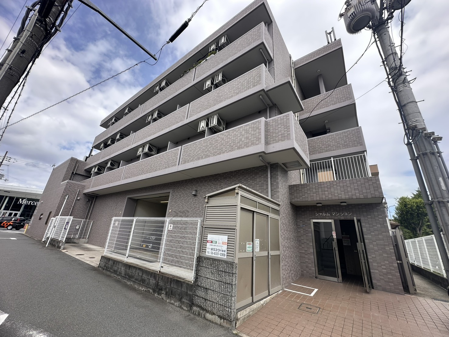 シャルムマンションの外観写真
