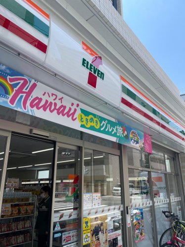コンビニ　セブンイレブン 大阪大国1丁目店（コンビニ）まで66m