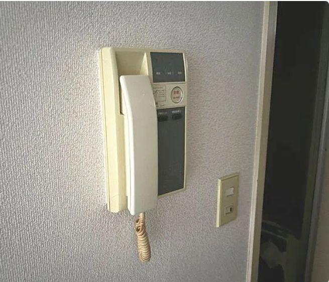 セキュリティ　インターホンです
