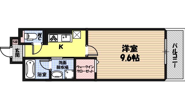 京橋イーストガーデンの間取り写真