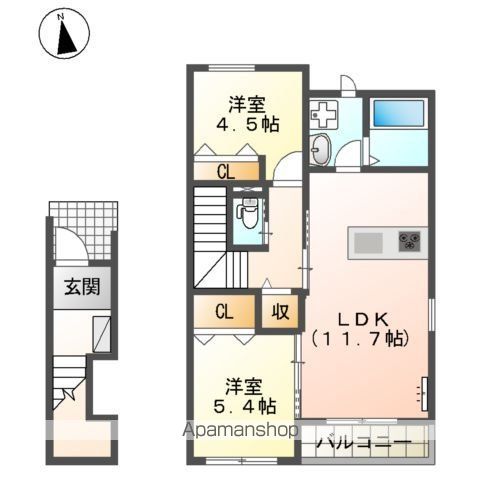 CEDAR RBの間取り写真