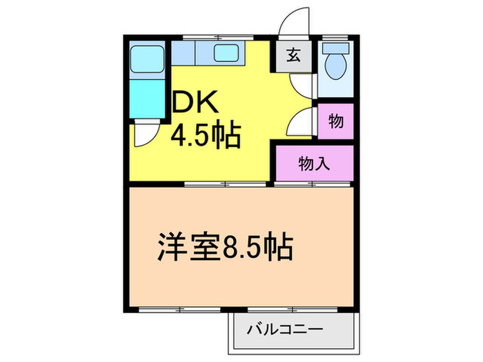 正栄マンションの間取り写真