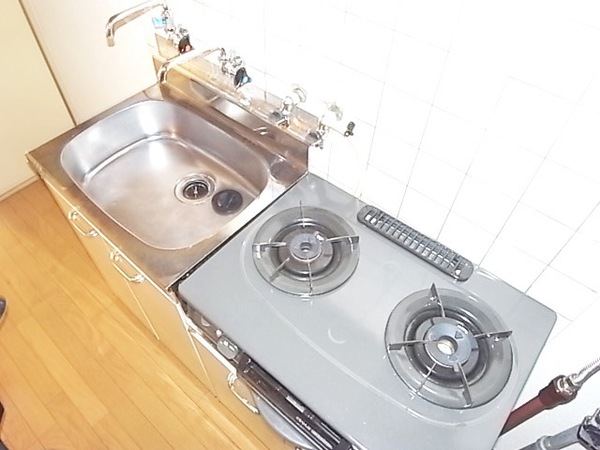 奥内阿波座駅前マンションのキッチン写真