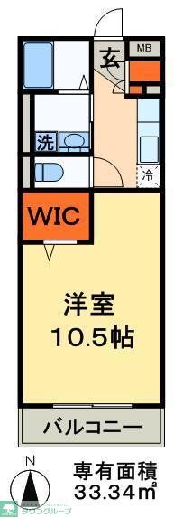 エクセレンスの間取り写真
