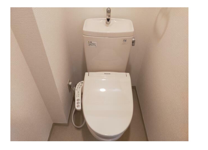 トイレ　ゆったりとした空間のトイレです