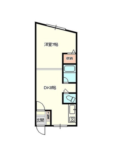 オリス砂川Cの間取り