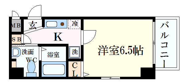 【エスリード京橋III番館の間取り】